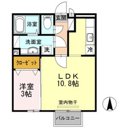 ブランドール新栄東の物件間取画像